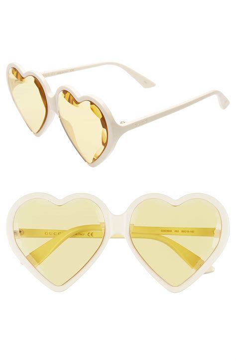 gucci love heart sunglasses|Gucci sunglasses nordstrom.